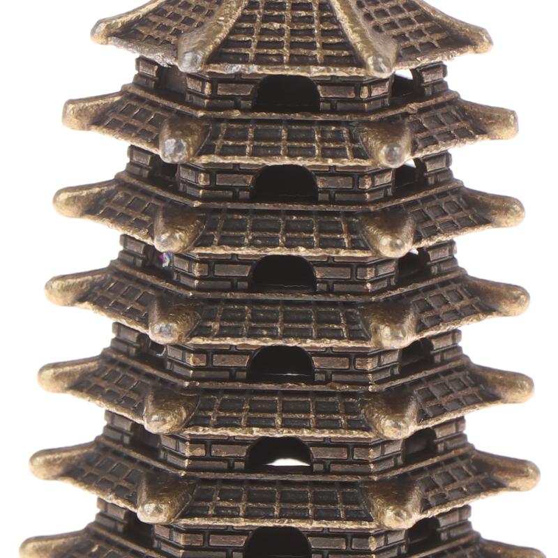 1 Piece Indoor Aromatherapy Home Ornament Square Vertical Incense Burner Small Xiangyun Alloy Incense Holder