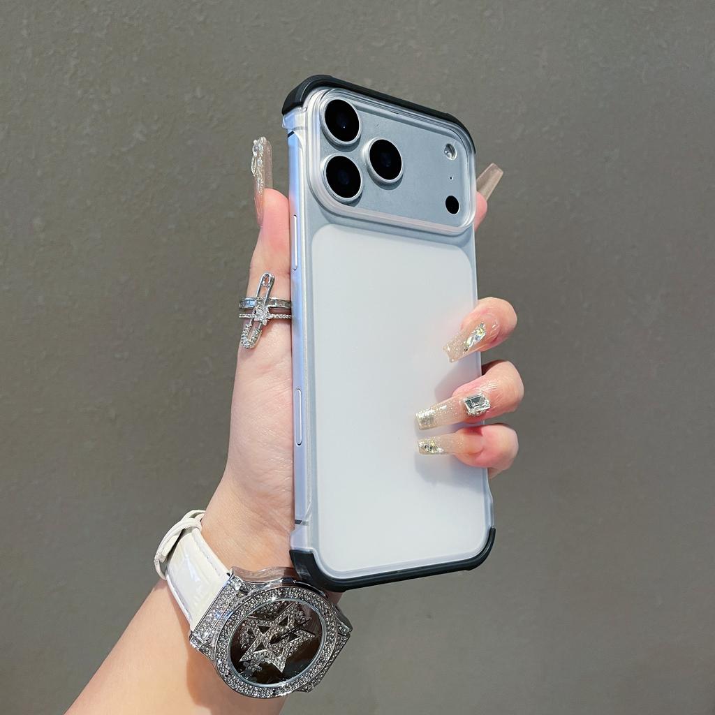Ultra cienkie przezroczyste bezramkowe etui na For For Iphone 17 16 1 14 13 12 Pro Max 17pro Twarde tworzywo sztuczne Smukłe Odporne na wstrząsy Matowe Pokrowiec Funda