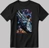 Star Wars Theme Figure Short Sleeve White-Black Men's / Women's T-Shirt N130