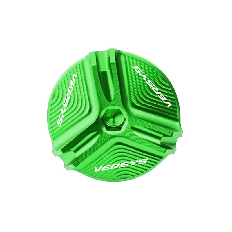 

Мотоциклетные аксессуары Крышка заливной горловины моторного масла Крышка масляной пробки 2025 Горячая распродажа Для Kawasaki Versys650 Versys 650 1000 Verysys 1000 зелёный