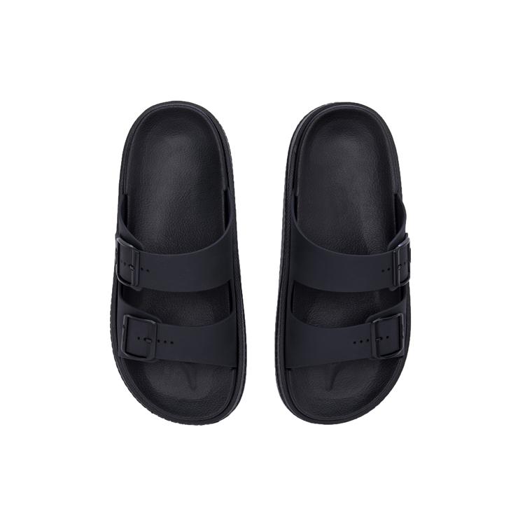New LiNing Clap Slide Slippers Men's Black AGAQ001-3