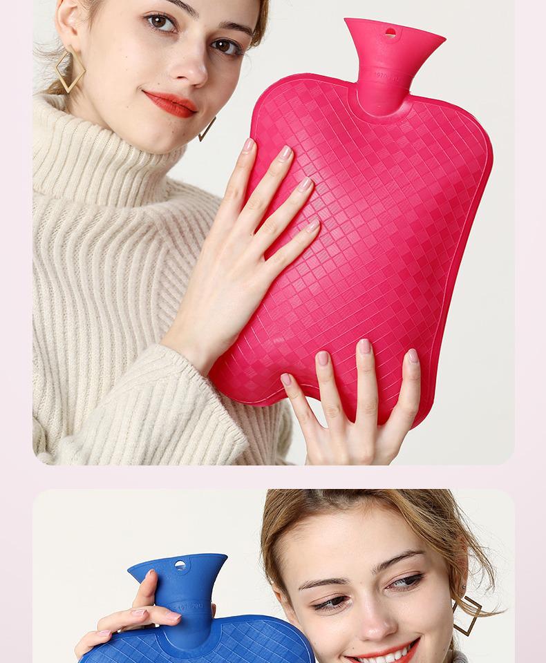 Extra Large 3000ml PVC Hot Water Bag - Warm Bedding and Foot Warmer