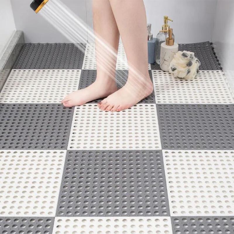 Modular Interlocking Rubber Floor Tiles
