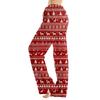 Women's Loose Fit Christmas Print Pajama Pants for Sleep and Casual Home Wear