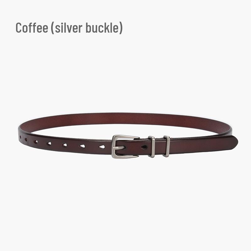 Women's Versatile Retro Cowhide Leather Belt