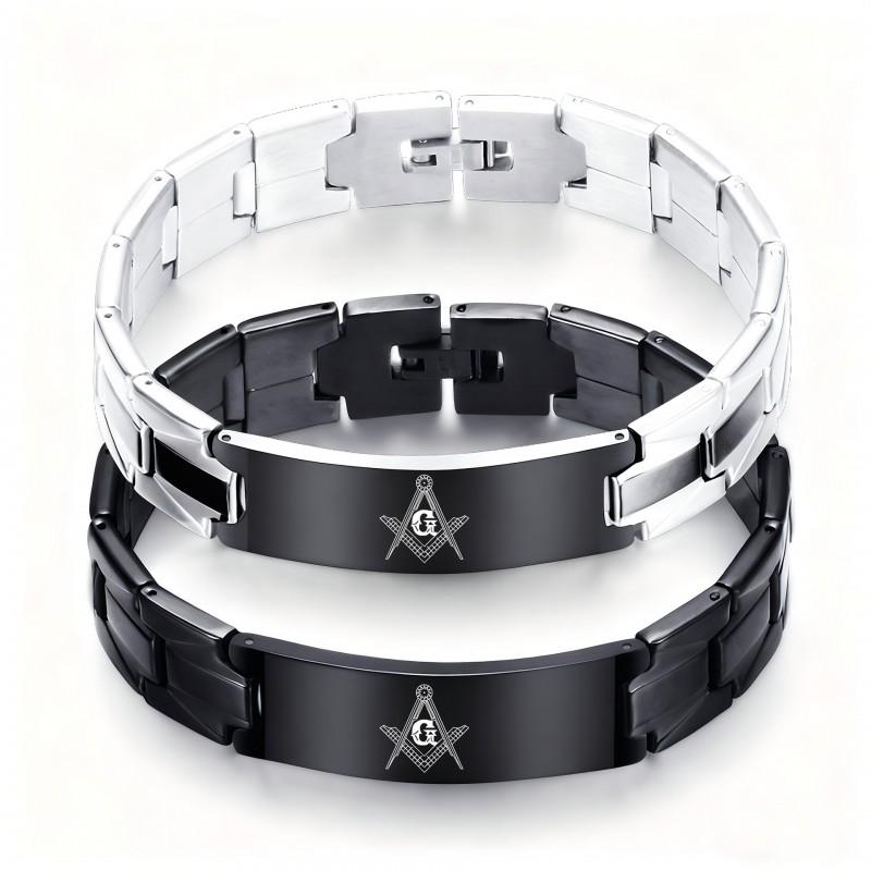 Minimalist Geometric Stainless Steel Bracelet 9mm Unisex Modern Bangle Daily Wear Gift