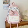 Junior high school schoolbag Korean version ins milk yellow Mori versatile high-value girl backpack high school student backpack