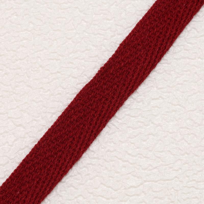 Herringbone Cotton Fabric Strip: Versatile Woven Tape for Binding & Edging