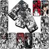 Phone Cover for Motorola Moto G86 G57 E14 E15 G14 G34 G35 G84 G24 A54 G15 Power E22 Casing Case Horror Junji Ito Tomie Cartoon