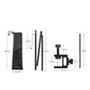 Camping Stand, Aluminum Alloy Lamp Stake and Hook, Adjustable Hanger for Outdoor Picnic, ,
