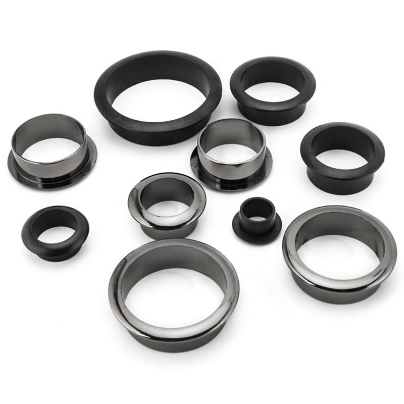 NEW 18-80MM Computer Desk Cable Grommets Wire Hole Cover Cabinet Vent Decorative Ring Cable Furniture Hardware Desk Accessories