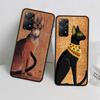 Egypt Pharaoh mural Phone Case For Xiaomi Redmi Note 12 Plus 12S 11 11T Pro 5G 11E 11S 4G 10 10S 9 9S 9T 8 8T 7 6 5 Cover Shell