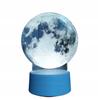 Led Lamp Night Lamp Moon Stained Glass Gift White Light