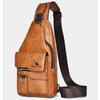 Hot Men's Bag Fashion Messenger Bags Large Capacity Luxury Designer Chest Bags Retro Single Shoulder Crossbody Backpacks