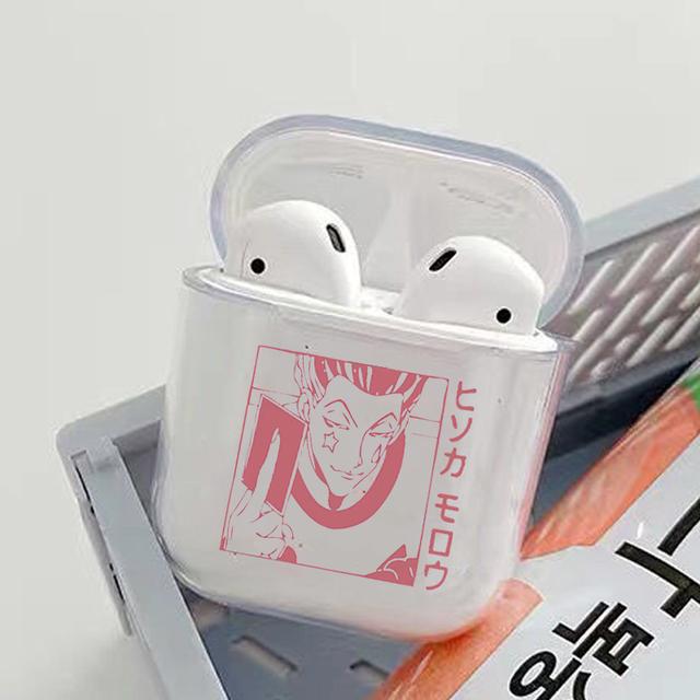 Hunter x Hunter HXH Anime Hunter X hunter 3 Air pod Hoesje voor Airpods 2 1 Hoesjes Voor Air pod pro Doorzichtig Schattig Zacht transparant Coque