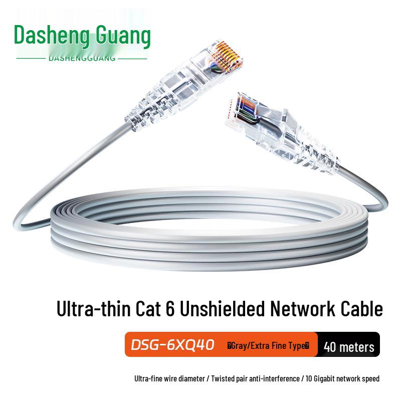 Dashenglight CAT6A Oxygen-Free Copper Ethernet Patch Cable