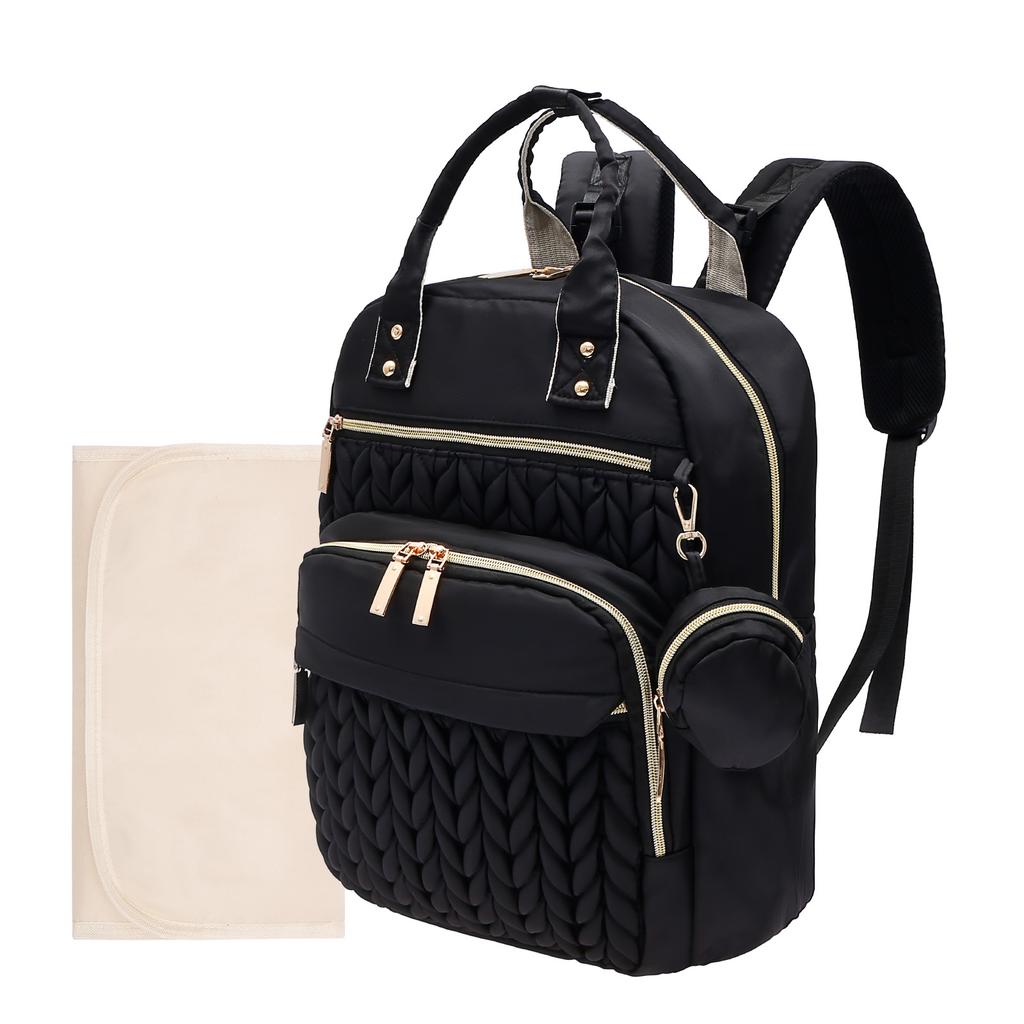 Diaper Bag Backpack Baby Girl Boy Nappy Changing Station with Changing Pad Multifunctional Waterproof Nursing Mommy Travel Bag