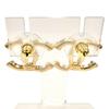 Great CHANEL Pierce Gold Women B24V ABB375 Used