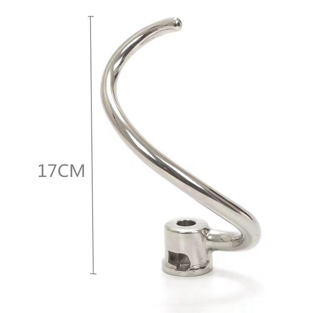 Practical-Spiral Coated Dough Hook,Metal Dough Hook For Kitchenaid 5K7SDH Spiralizer KA 7QT 5KSM7580X 5KSM7586P 5KSM7990 5KSM899