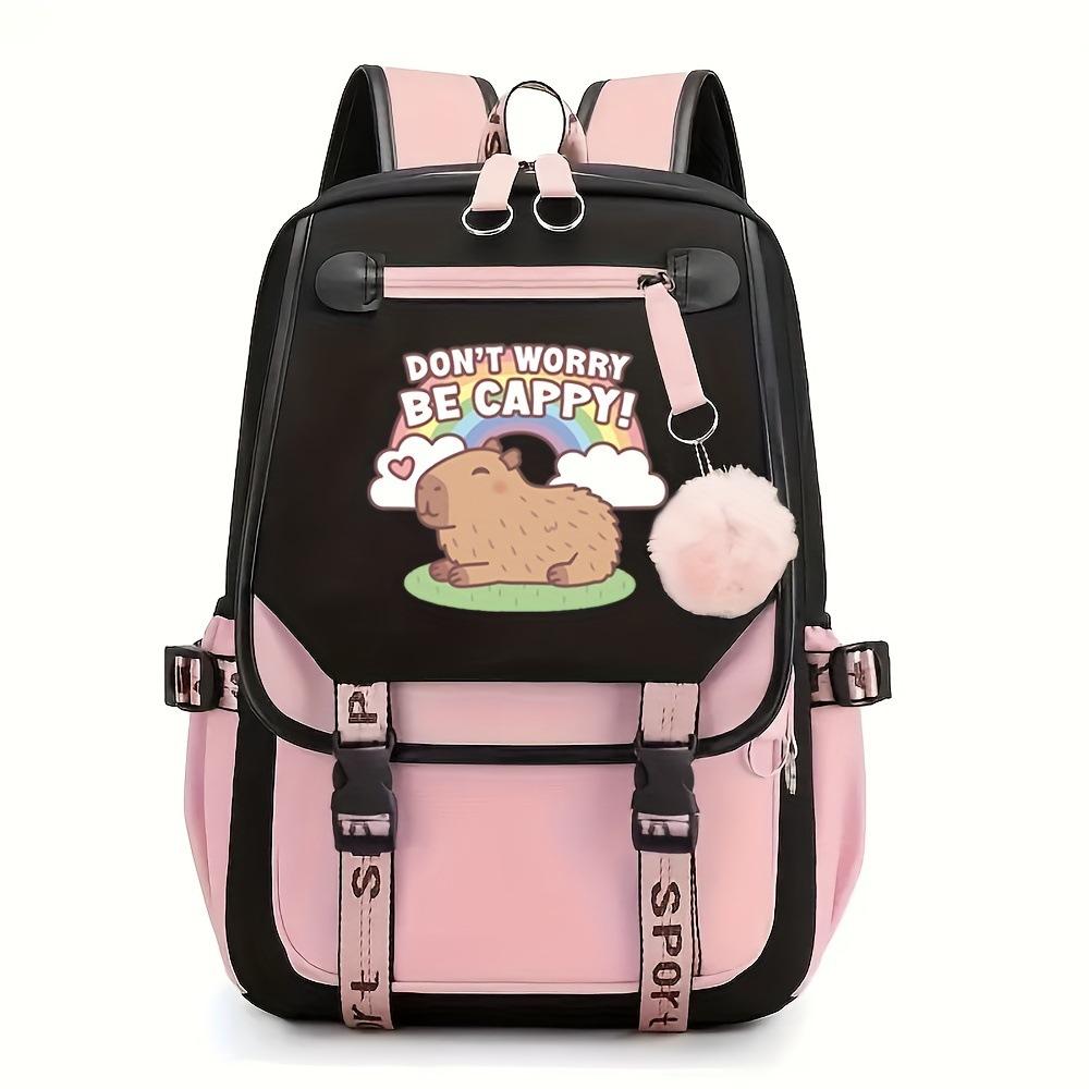 

Elementary School Bags Boys And Girls Children Lightweight Large Capacity Junior High School Students Fashion Backpack One size