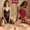 Sexy Naked Back Underwear Transparent Qqny Clothes Passion Suit Lace Nightgown Temptation Large Size Pure Desire Pajamas Wholesale
