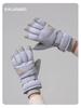 Women's Ski Gloves 2025: Velvet-Lined, Warm, Touchscreen Electric Bike Gloves for Autumn/Winter.