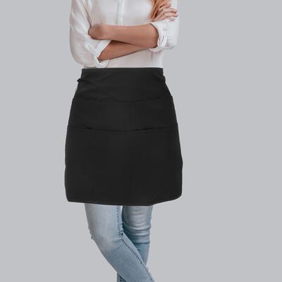 Adjustable Waist Apron With Multiple Pockets For Cooking Cleaning Work Restaurant Coffee Shop Serving Utility