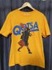 Camiseta Retro Queens Of The Stone Age Camiseta Dourada Gráfica Unissex Camiseta Unissex