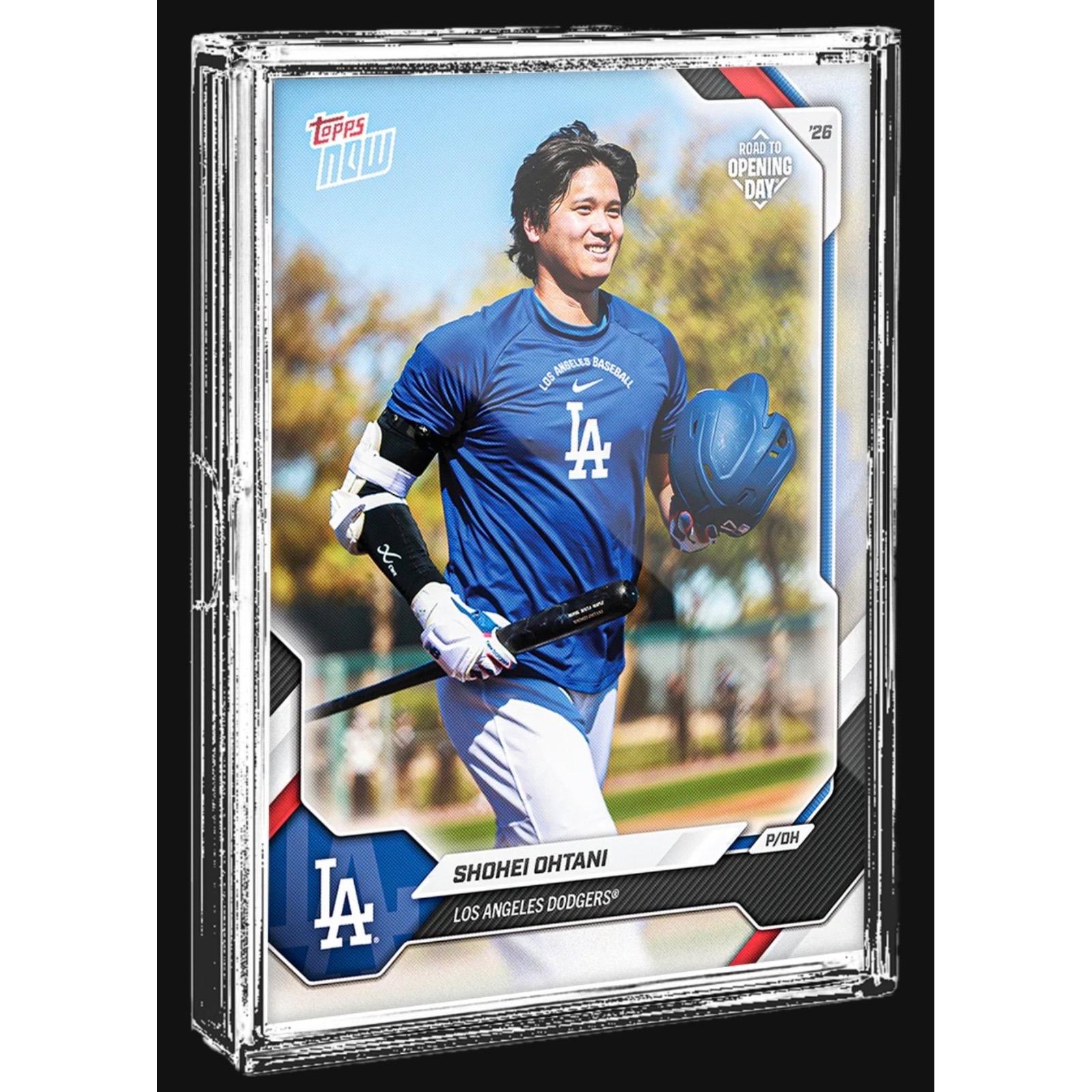 Used Shohei Otani | 2026 Los Angeles Dodgers MLB Topps NOW Road To Opening Day 10-Card Team Set - | Los Angeles Dodgers | Trading Card