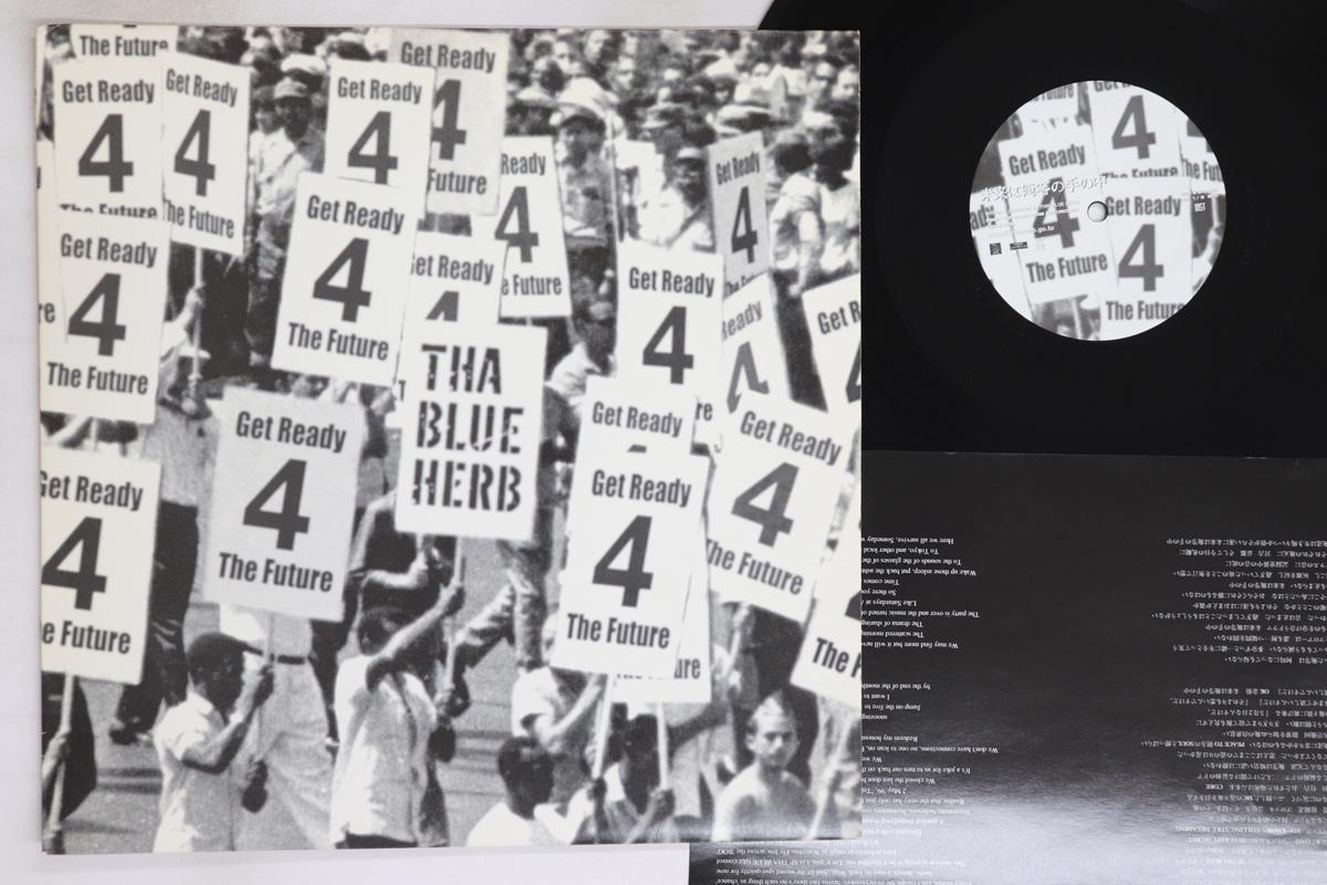 

12inch Record THA BLUE HERB future is in our hands TBHR020 BLUE HERB 2003 Japan Japanese Club Dance Used
