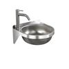 304 Stainless Steel Wall-Mounted Hand Wash Basin for Small Apartments