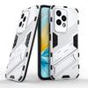 Luxury Solid Color Armor Soft TPU+Hard PC Holder Shockproof Phone Case For Honor 200 Pro 90 70 50 100 Pro Lite Bumper Back Cover
