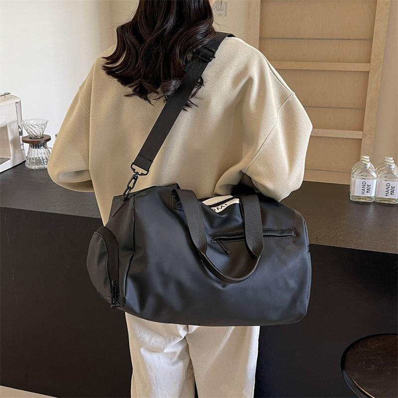 Travel Bag Large Capacity Wet and Dry Men's and Women's Sports Fitness Short-distance Luggage Handbag Training Bag Basketball Bag Tide