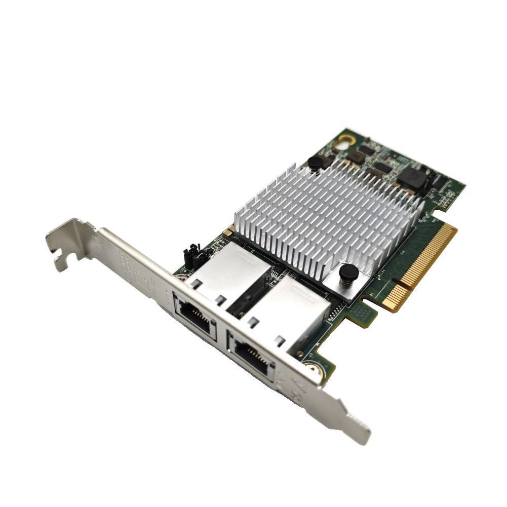 10G Dual-port Server Ethernet Card X540-T2 PCIE-X8 Network Extend Adapter 2Port 10 Gigabit RJ45 Wire PC LAN Controller PCIEX16