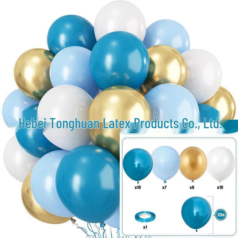 Set di 35 Palloncini Colorati con Paillettes da 12 Pollici per Decorazioni di Feste di Compleanno