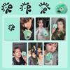 6Pcs/Set Double Sides Printing Bright Film Lomo Card Keonho Juhoon Seonghyeon Martin Printd Photocards Fans Gift Collection