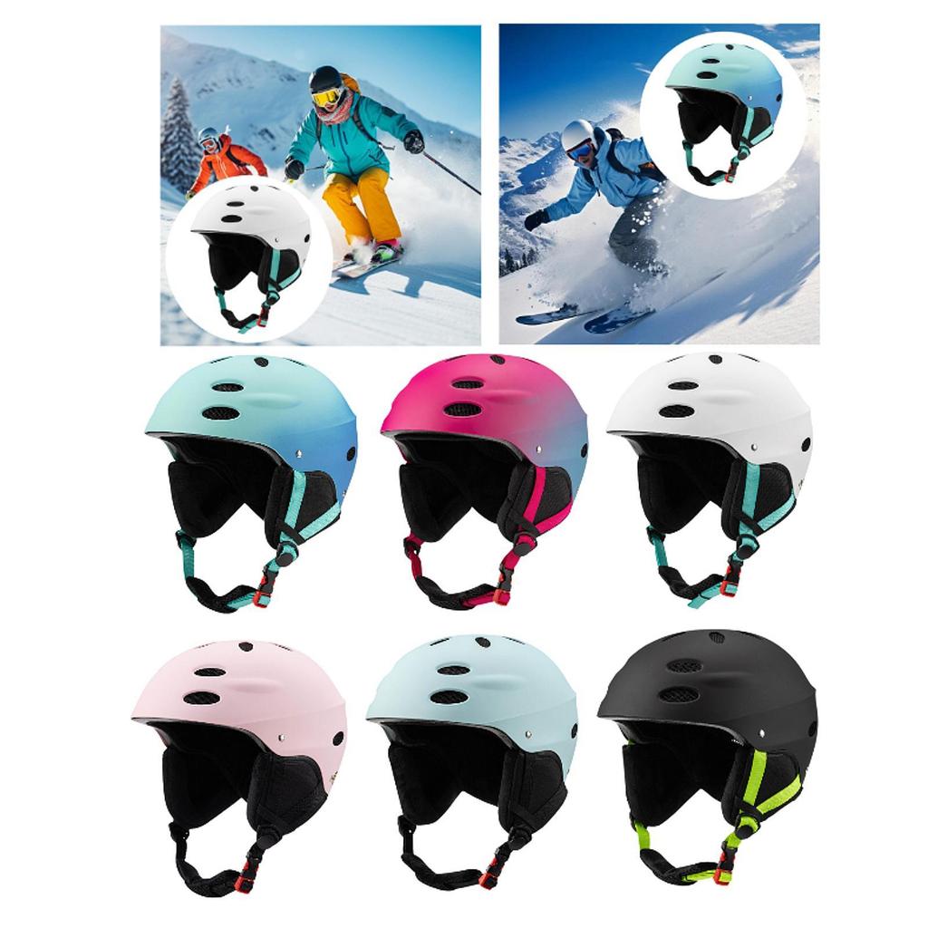 Impact Resistant Ski Helmet for Snowboarding And Skateboarding