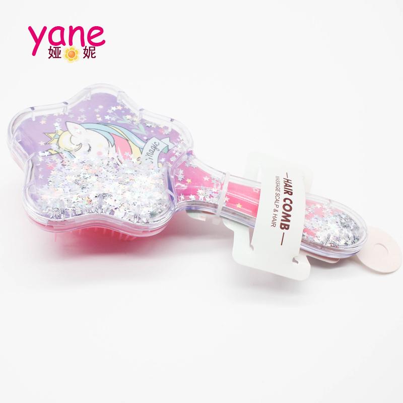 High Quality Unicorn Air Cushion Hairbrush for Girls Hot Selling