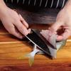 6 Inch High Stainless Steel Kitchen Chef Knife Leather Cover Sheath Slicing Filleting Cooking Tools