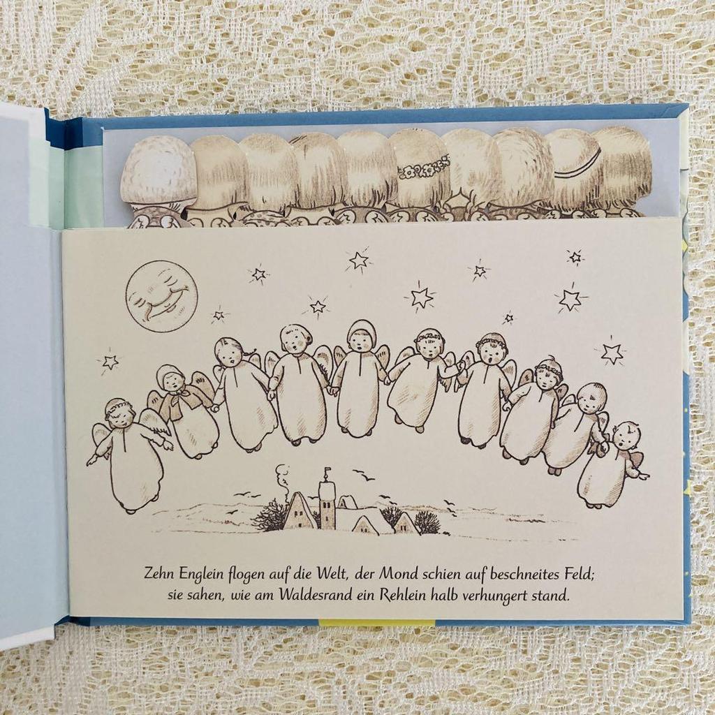 [USED] Foreign books, old books, German picture books, The lovely angels of Erzevenzwietor