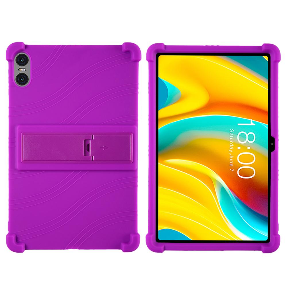 Kids Safe Soft Silicone Case Universal for Teclast T50 Pro 11 inch Adjustable Multi-angles Stand Cover Shockproof Tablet Shell