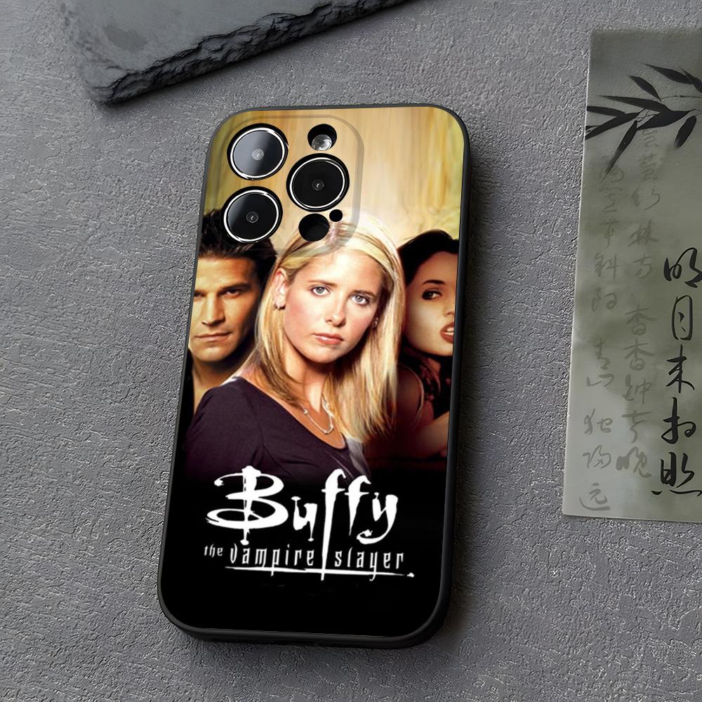B-Buffy The Vampire Slayer Phone Case For Iphone 16 11 15 14 13ProMax 12 Pro Xs Max Mini Xr 8 6s Plus Funda Covers