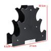Anti- Dumbbell Holder, 3 Tiers Weight Triangle Rack Tree Shaped Storage Bracket Lifting