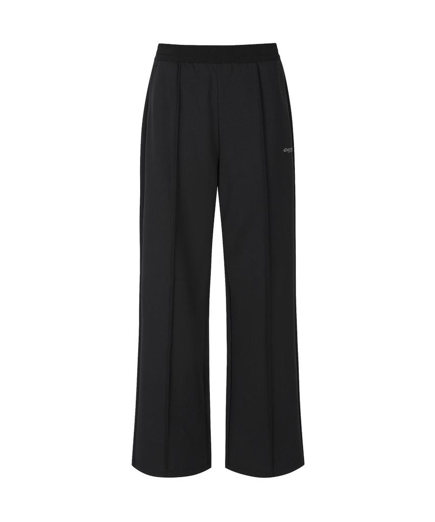 DISCOVERY EXPEDITION Women'S Freshvent Knit Training Semi-Wide Pants (Black)