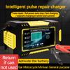 12V 6A Intelligent Car Motorcycle Battery Charger for Auto Moto Lead Acid AGM Gel VRLA Smart Charging 6A 12V Digital LCD Display