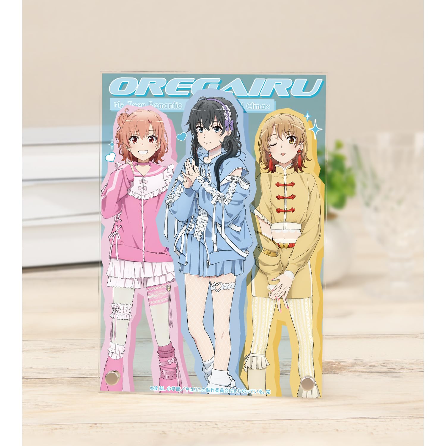 

My Teen Romantic Comedy As I Expected Complete Collection Cute Casual Clothes A5 Acrylic Panel SNAFU - - Ver.