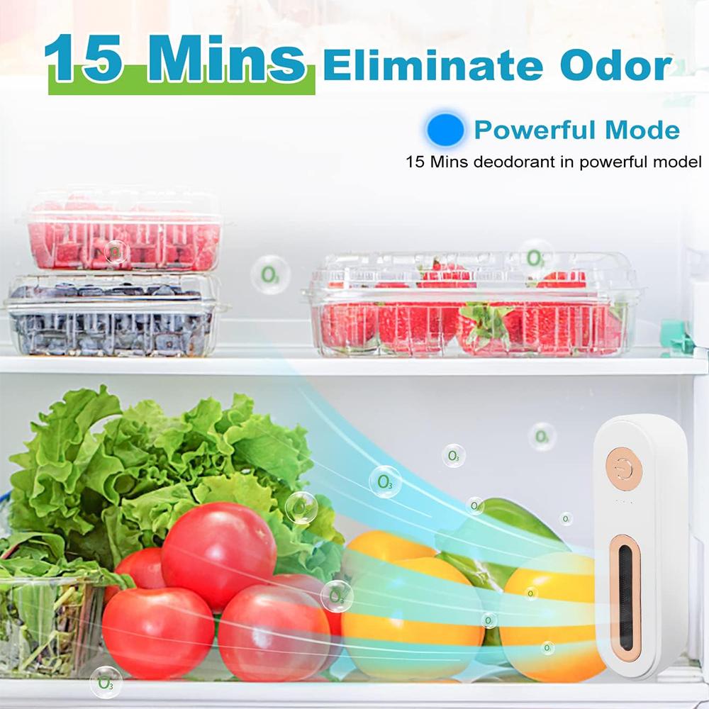 Mini Rechargeable Fridge Deodorizer For Fridge, Car, Closet, Wardrobe, Shoe