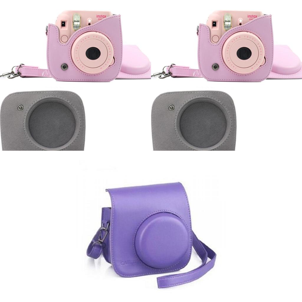 Instax Fujifilm For Mini 8 9 Film Camera Carrying Bag Shoulder Pu Case Hot Cover