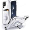 Transparent Soft Phone Case For Samsung S26 Ultra G Magnetic Ring Holder Card Slot Phone Cover For Galaxy S2 Edge S26 Plus