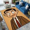 Cartoon Character with Brown Suit Design Patterned Carpet, Suitable As a Non Slip Play Mat for the Living Room and Bedroom Sofa